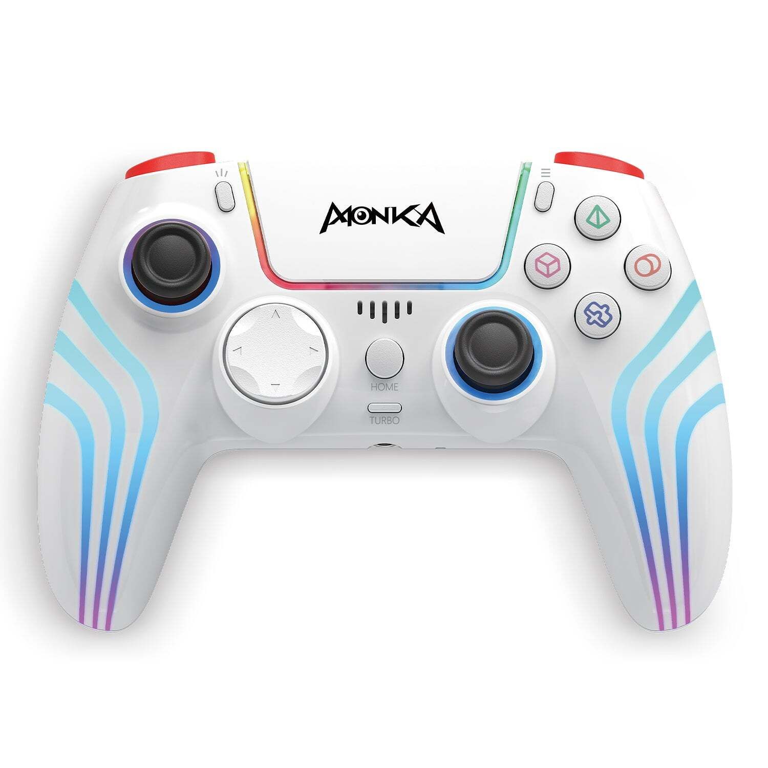 Monka Contra GT-96 無線遊戲控制器 PS4 無線遊戲手掣 Android/iOS/PC