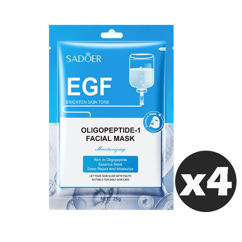 EGF 寡肽保濕面膜 (25g * 4片) #15310 #91013 [平行進口]