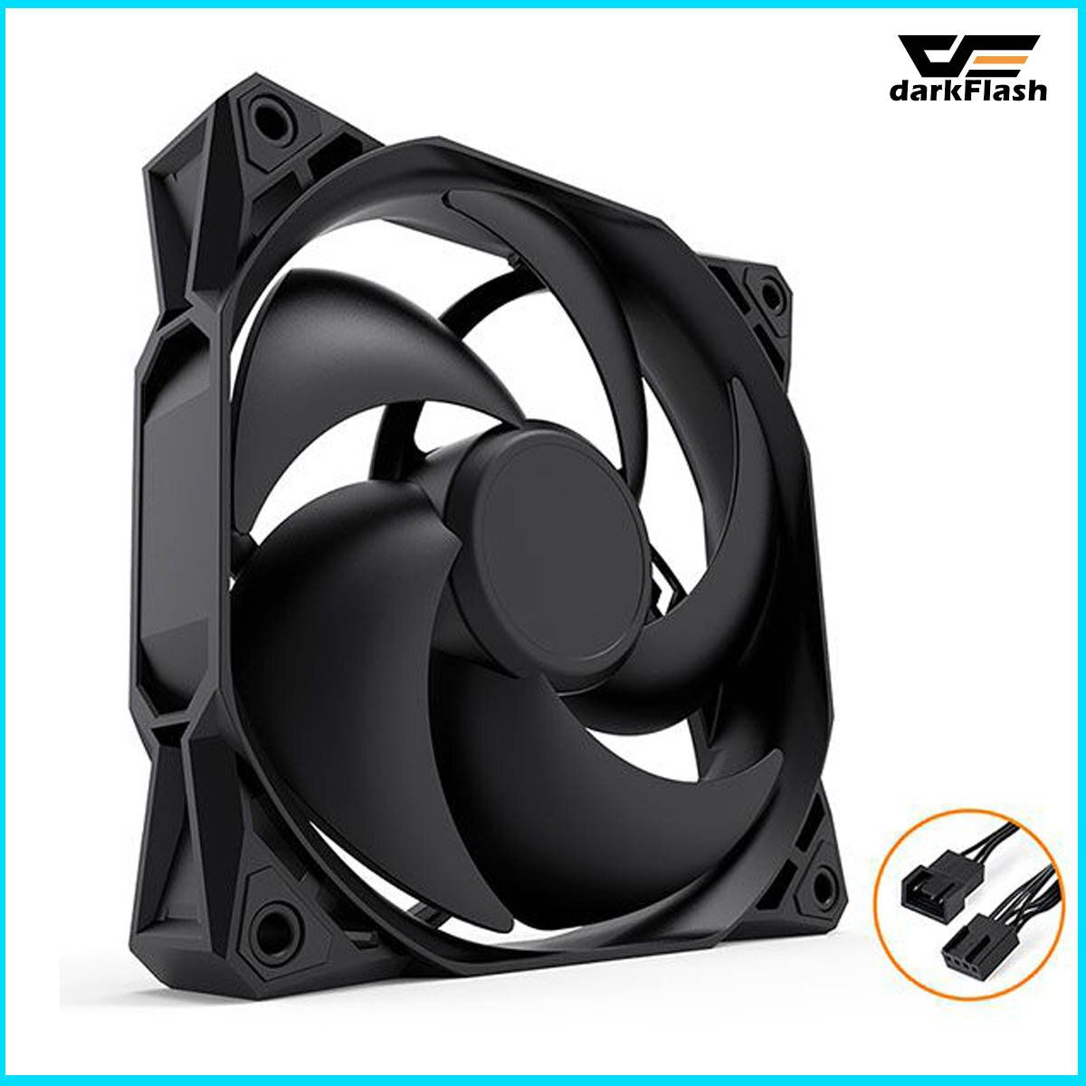 S100 FDB PWM Cooling Fan 進階散熱風扇 (Black 1pack)