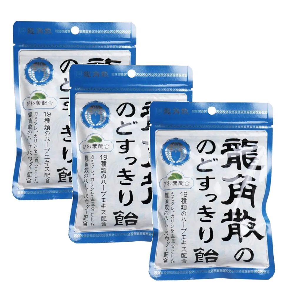 [3包裝] 日本製-清涼潤喉糖-(原味) 100g * 3包  [平行進口]