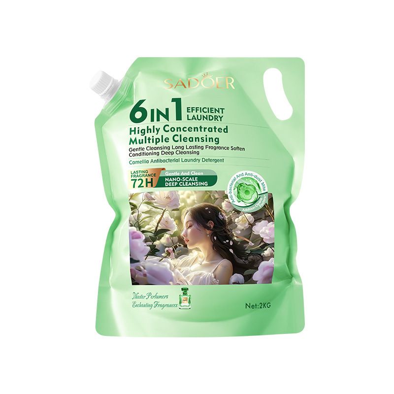 山茶花抗菌洗衣液 2kg - 六效合一高效能洗衣液