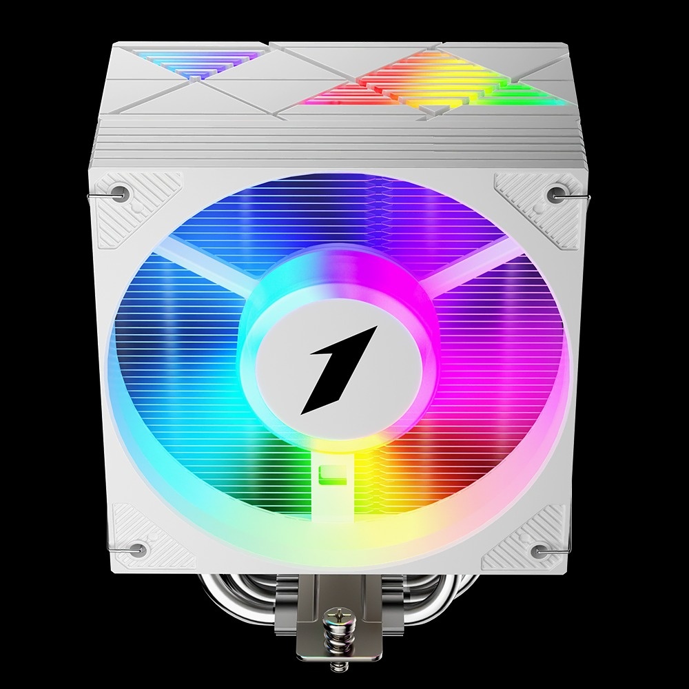 CRYO CY12L ARGB Single Tower Air CPU Cooler (White)