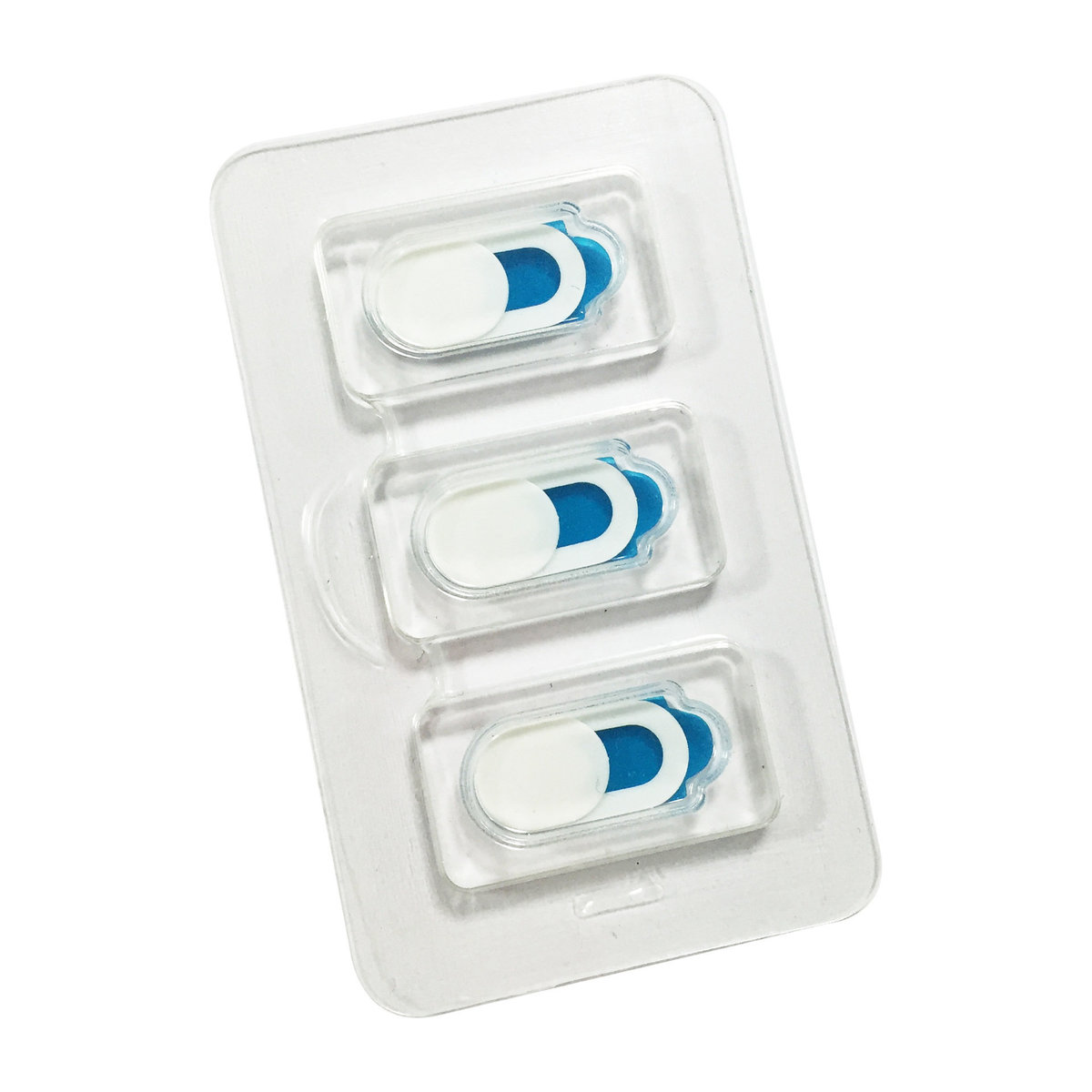 鏡頭蓋保護蓋3件裝 [白] 保護私隱 相機鏡頭保護蓋 防黑客 超薄 攝像頭蓋 WEBCAM Cover 防窺神器