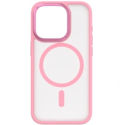 CaseForm Play iPhone 15 Pro 磁吸保護殼 粉色 CPAP23MP