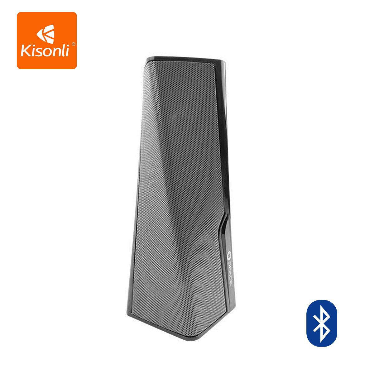 Q8S Mini Portable Metal TWS Bluetooth Speaker Wireless Hifi RGB LED (Grey)