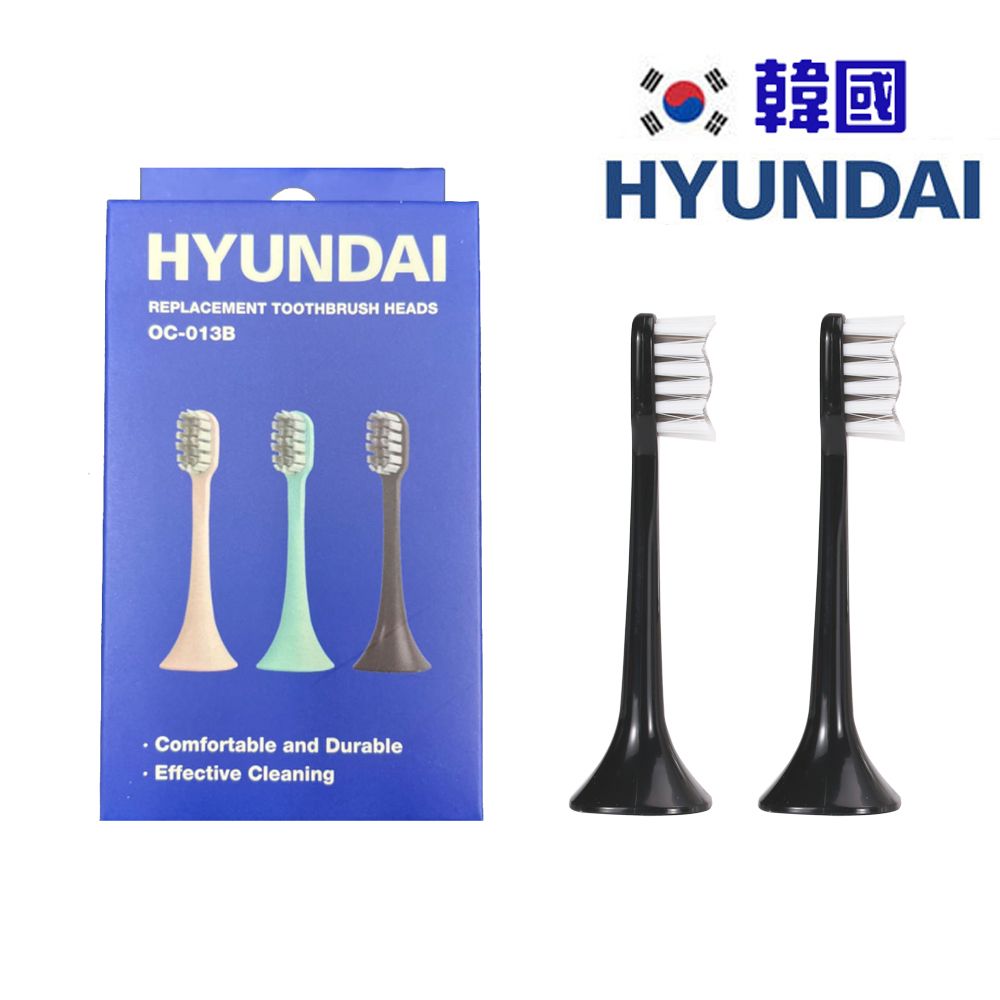 PBT 原廠刷頭 *2 適用於 韓國Hyundai OC-013  (黑色替換裝)
