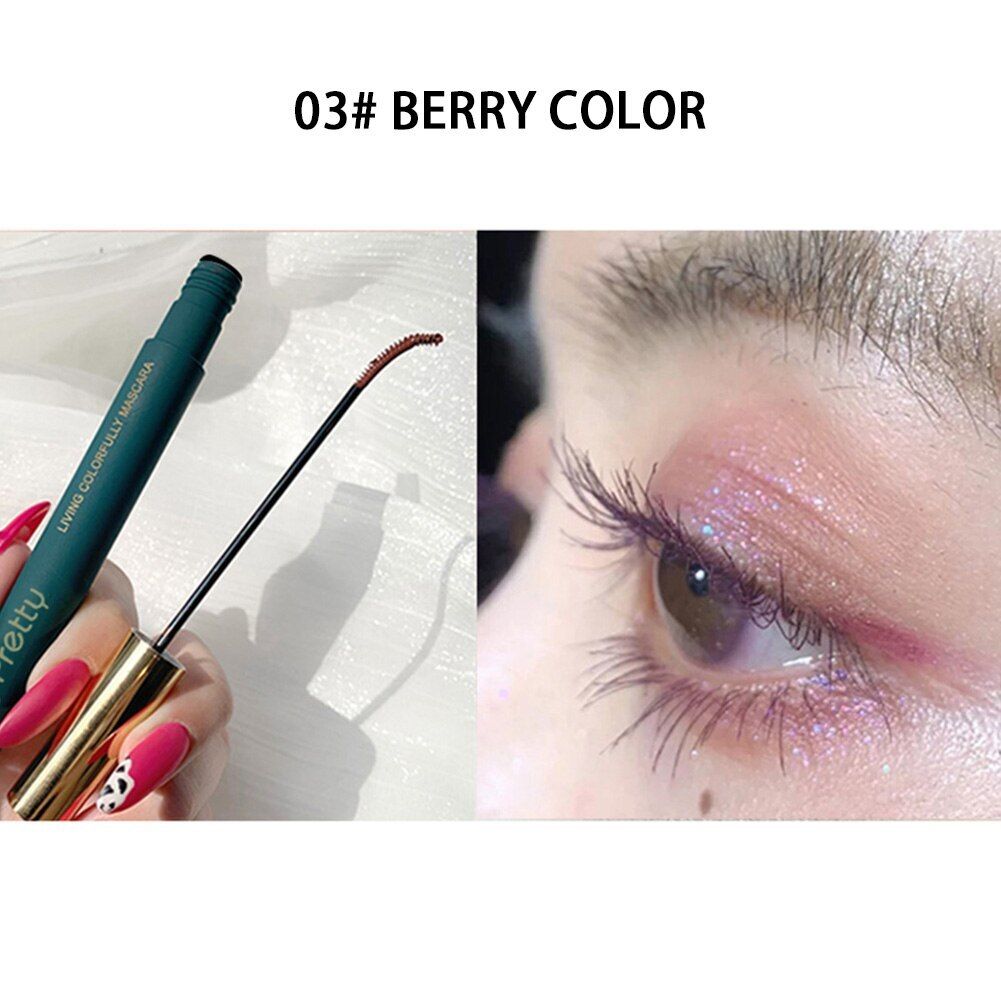 MKING PRETTY Color 3D 睫毛膏 #03 Berry Color(紅色) 加長睫毛延長捲翹眼睫毛刷