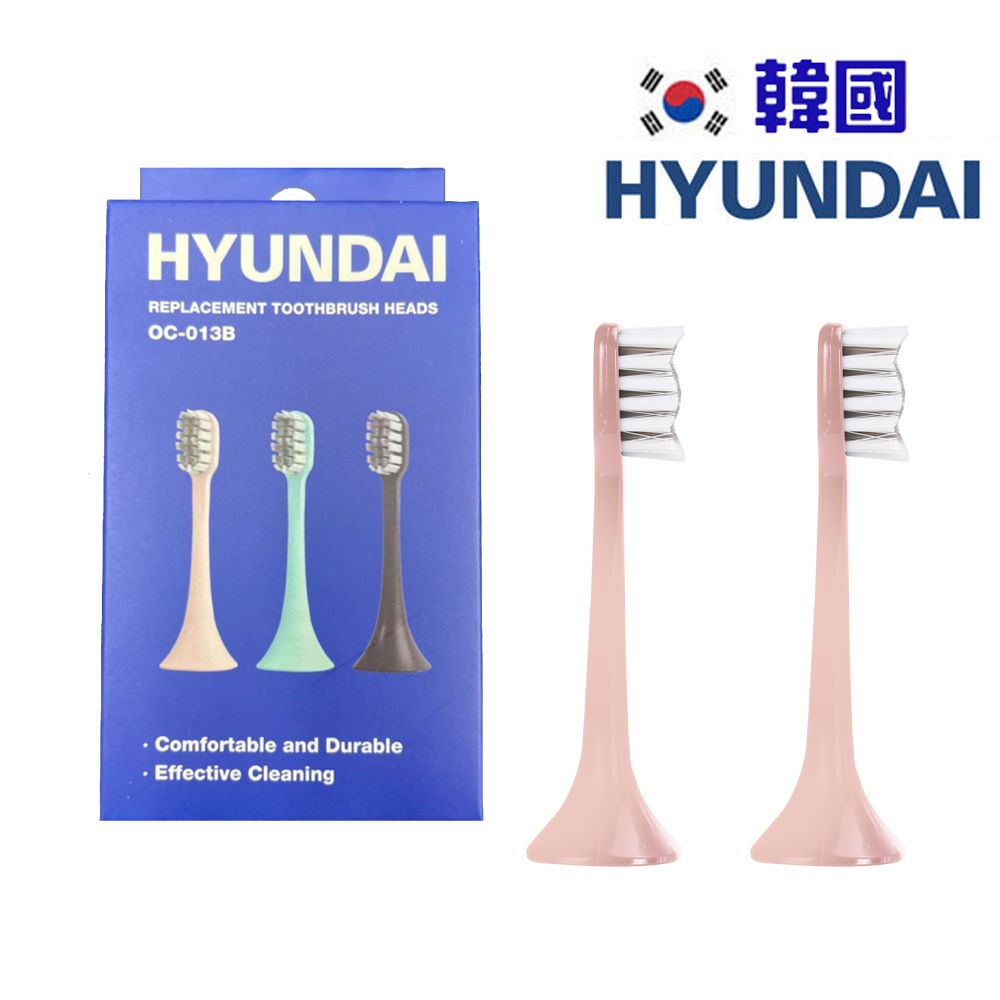 PBT 原廠刷頭 *2 適用於 韓國Hyundai OC-013 (粉紅色替換裝)