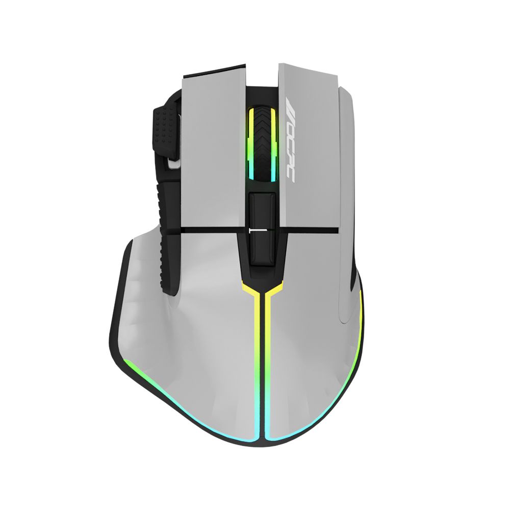 MR-33 High Performance Gaming Mouse [灰色] 人體工學電競滑鼠 Type-C充電 RGB燈