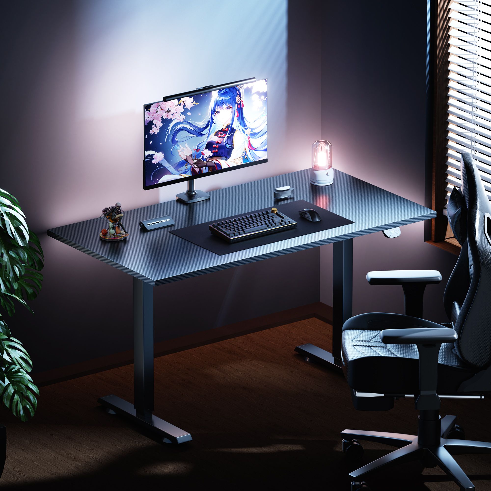 MOTO-A 電動升降檯 80cm*60cm*(75~120)cm Electrical Gaming Desk MOTO-A860 坐企交替工作