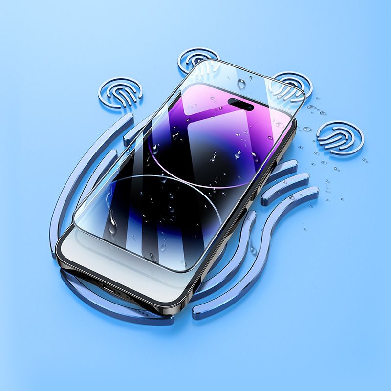 [for iPhone 15 6.1 吋] 強化玻璃[快貼版] 全螢幕絲印高清 G1鋼化膜 [平行進口]