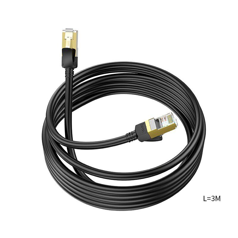 3米 千兆高速網線 Gigabit Network CAT6  1000M 黑色 路由器/電腦專用