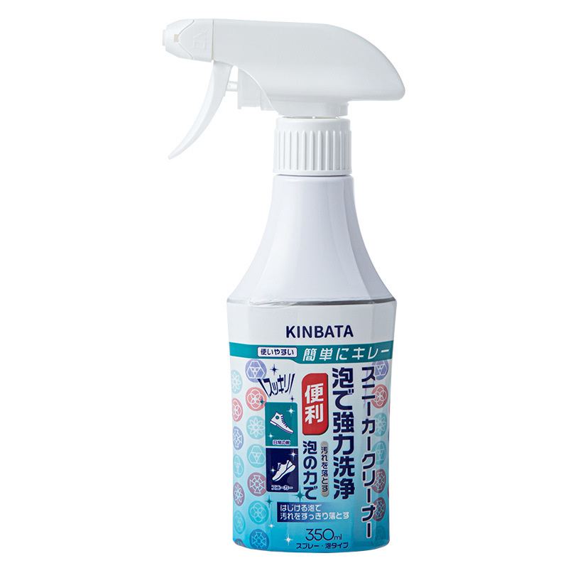日本小白鞋清潔泡沫 運動鞋清潔劑 350ml 噴霧型白鞋救星 N-147 [平行進口]