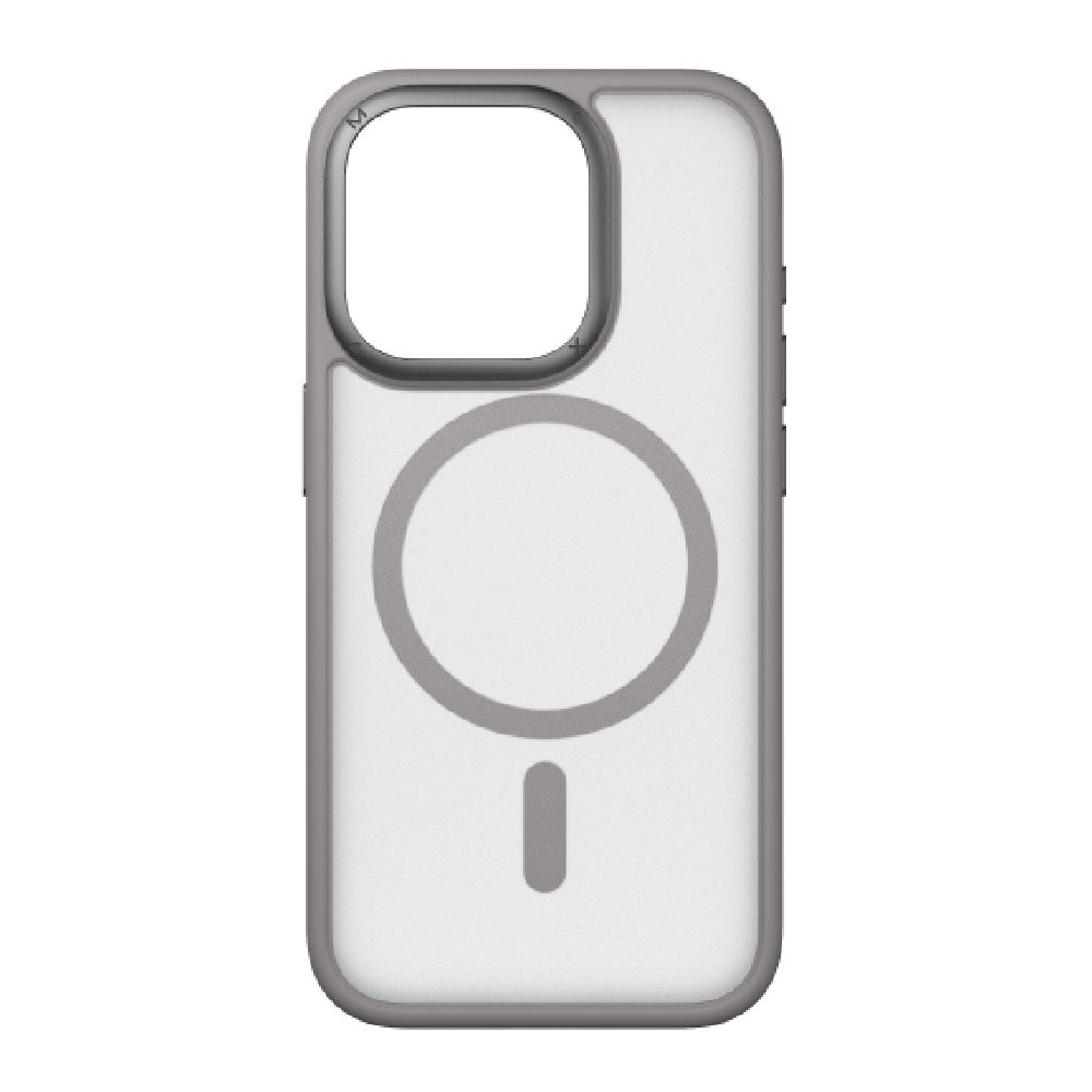 CaseForm Play iPhone 15 Pro 磁吸保護殼 灰色 CPAP23ME