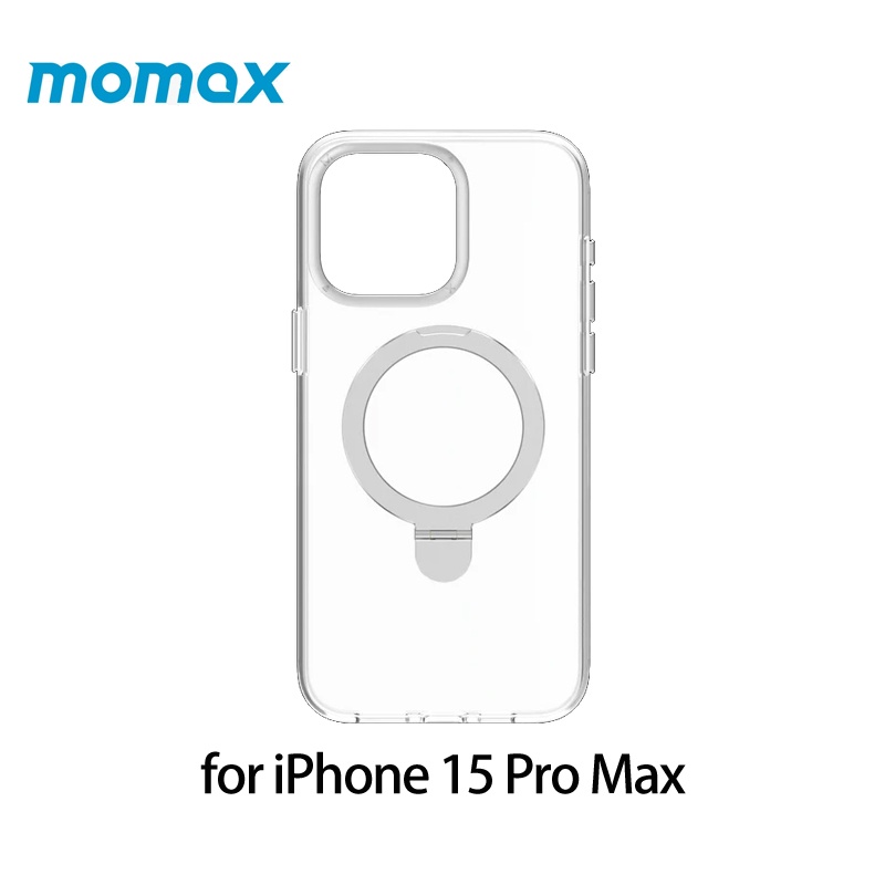 CaseForm Flip iPhone 15 Pro Max 磁吸保護殼 透明 MAAP23XLT 連支架功能 兼容MagSafe