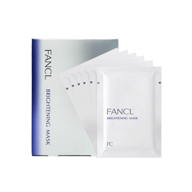 亮肌祛斑面膜 21mL x 6片 (白色)#4908049605575  [平行進口]