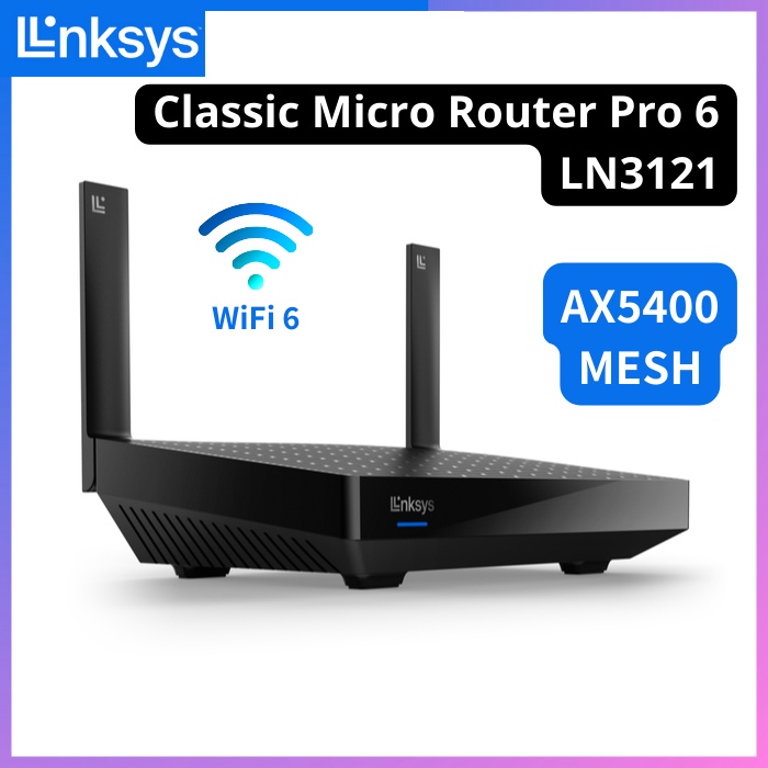 LN3121 Classic Micro Router Pro 6 雙頻 AX5400 Mesh WiFi 6 路由器