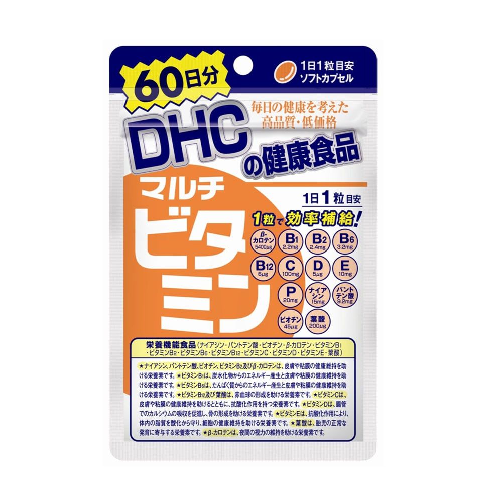 綜合維他命補充食品 60日份 (60粒) #4511413404126 [平行進口]