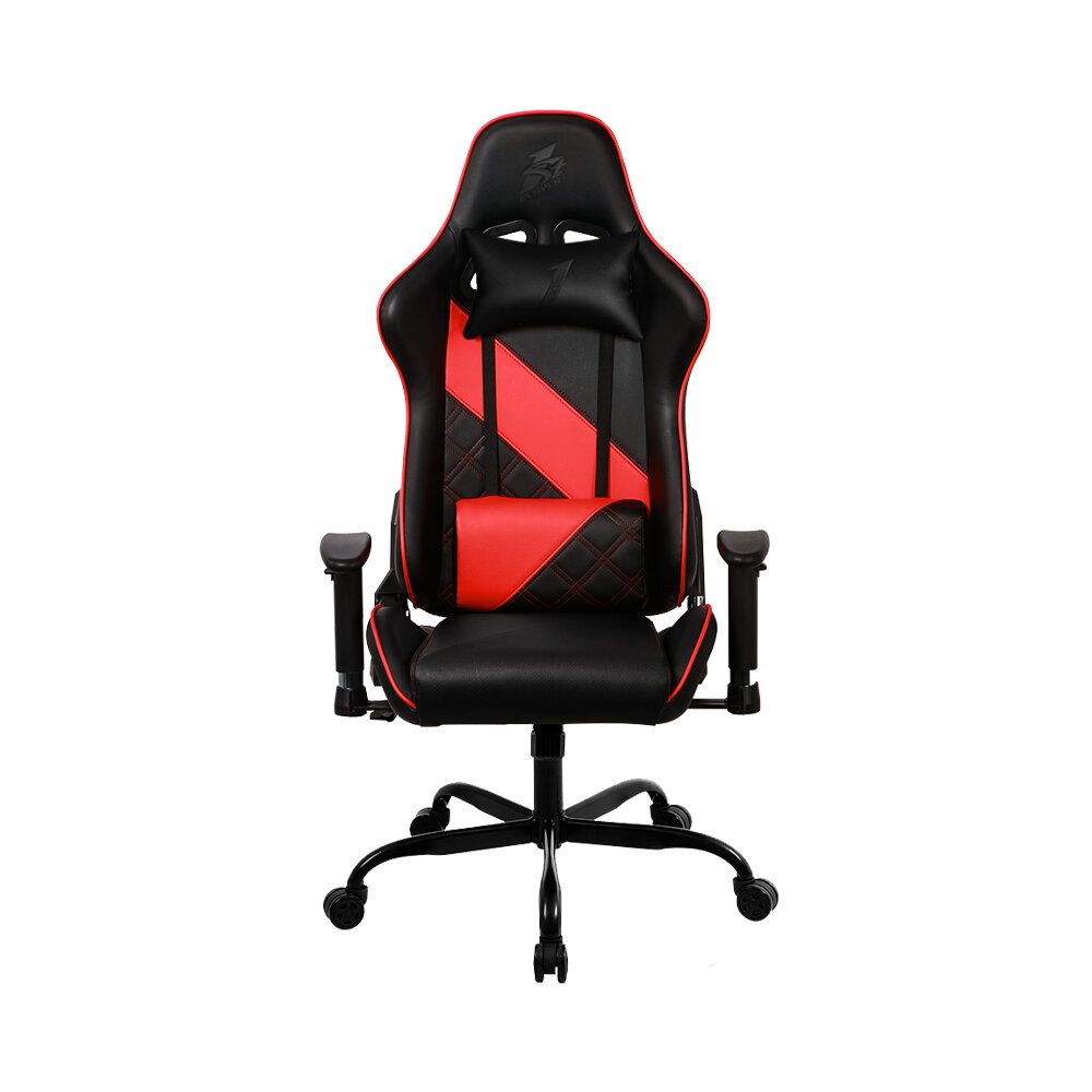 S02 紅色 Gaming Chair 人體工學 電腦椅 / 電競櫈 送腰頸枕 #GamingTop #千元電競櫈