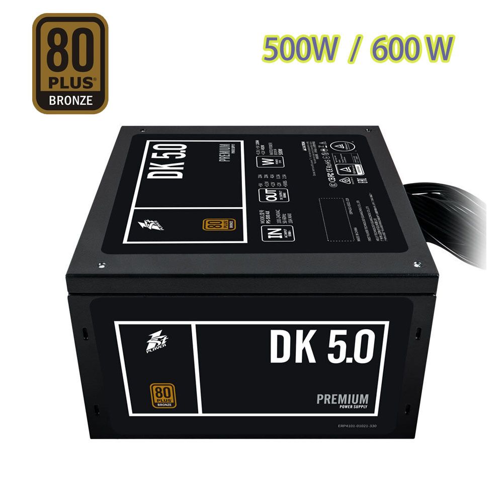 DK PREMIUM 5.0 500W 80 PLUS 銅牌 火牛 110~250V Full Range 電源供應器