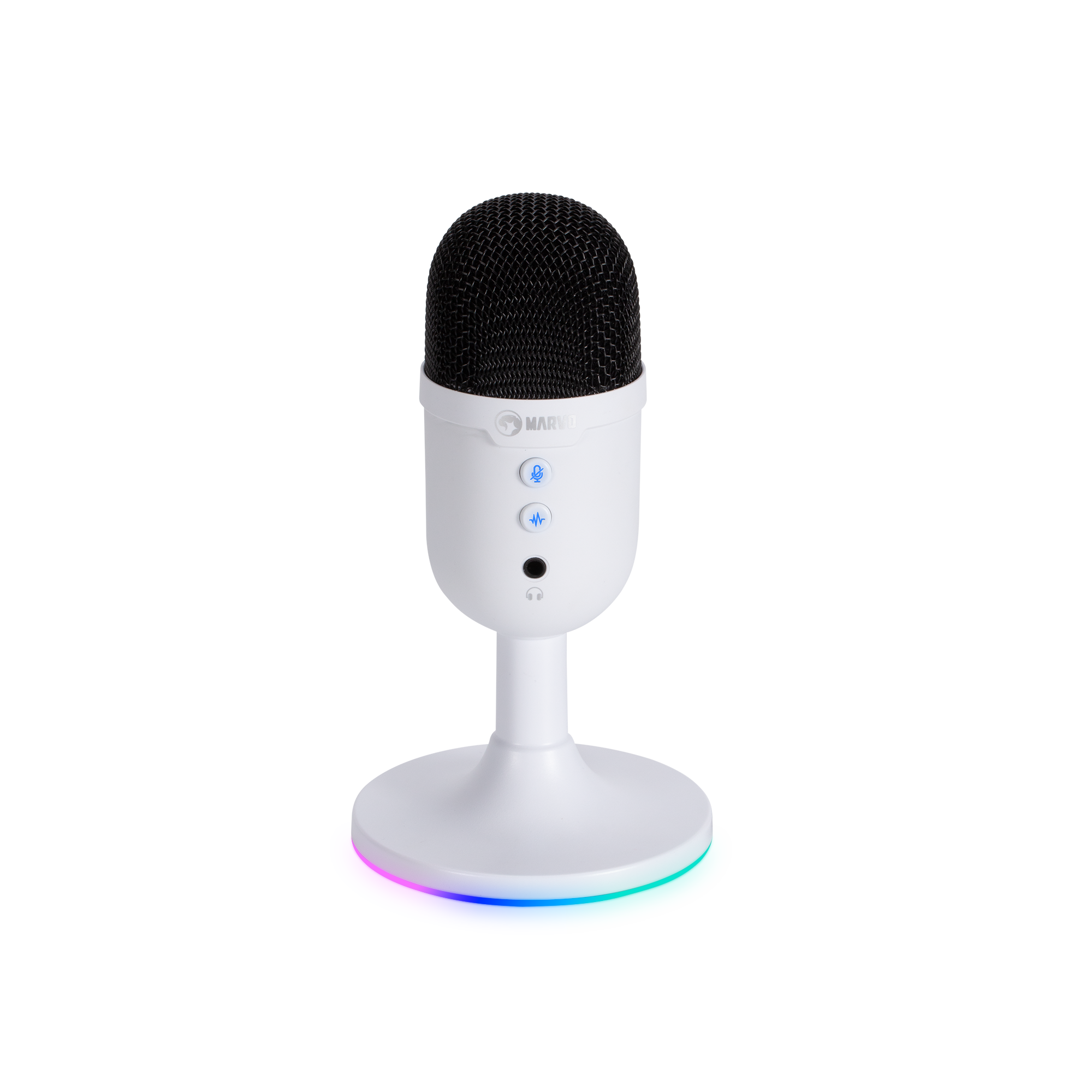 USB Gaming Mic (白色) RGB Microphone 麥克風 MIC-06 Blast 40 USB 收音