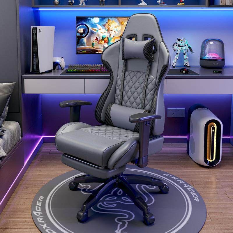 FK5 Gaming Chair (灰色) 電競椅 (連腳托)