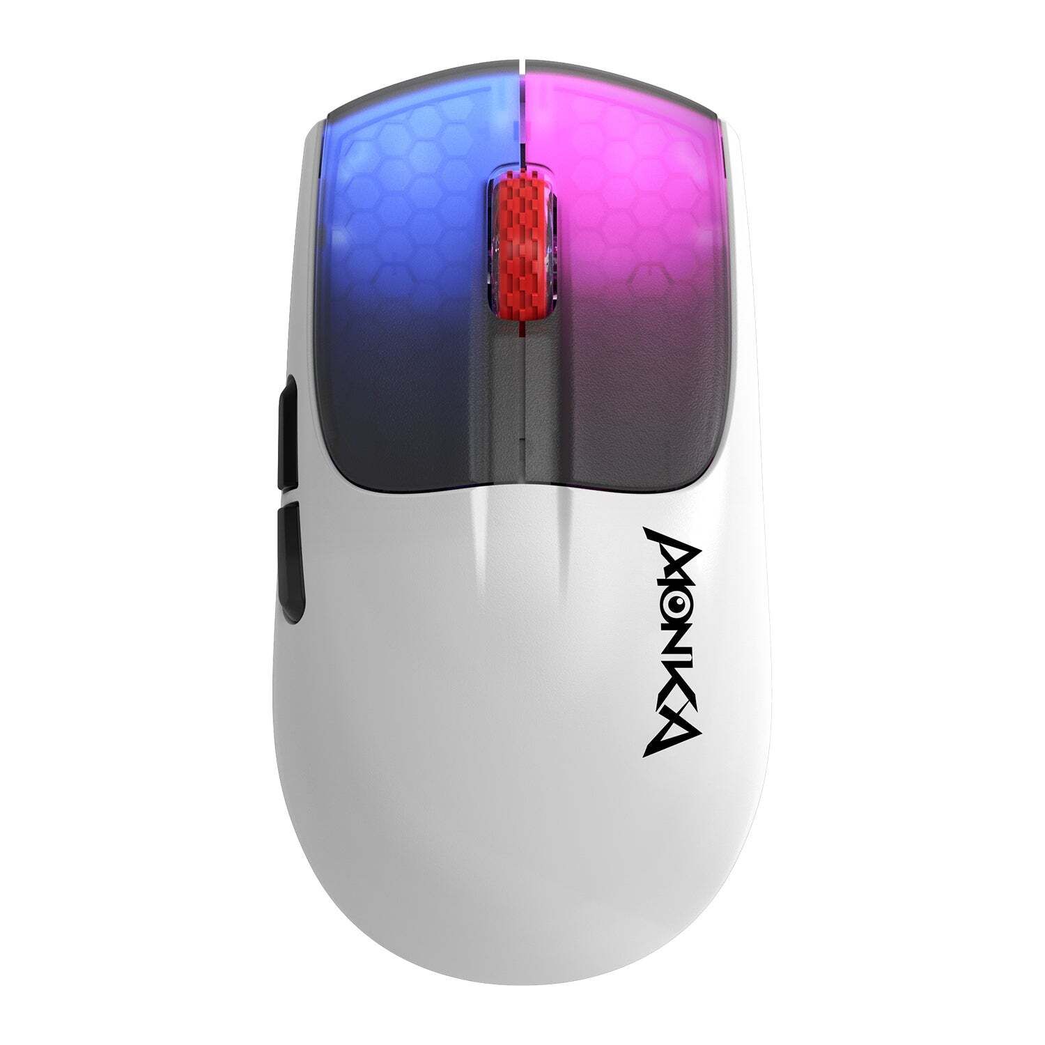 Monka Vero G966W Wireless Gaming Mouse 藍芽/無線/USB-C有線 三模式 RGB 電競滑鼠 Programmable / PTFE / PMW3325
