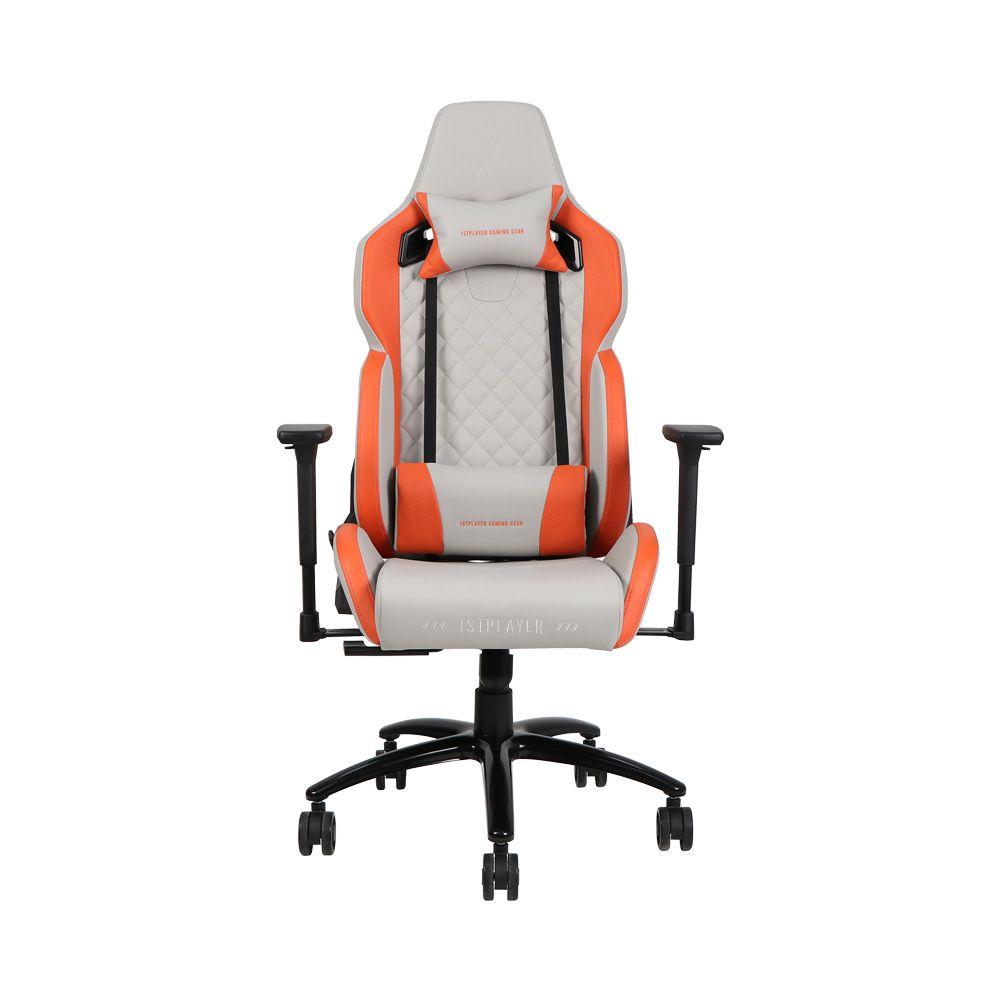 DK2 Pro Gaming Chair 灰橙色 電競椅 遊戲扶手椅 高背椅 4D Armchair 高質大班椅