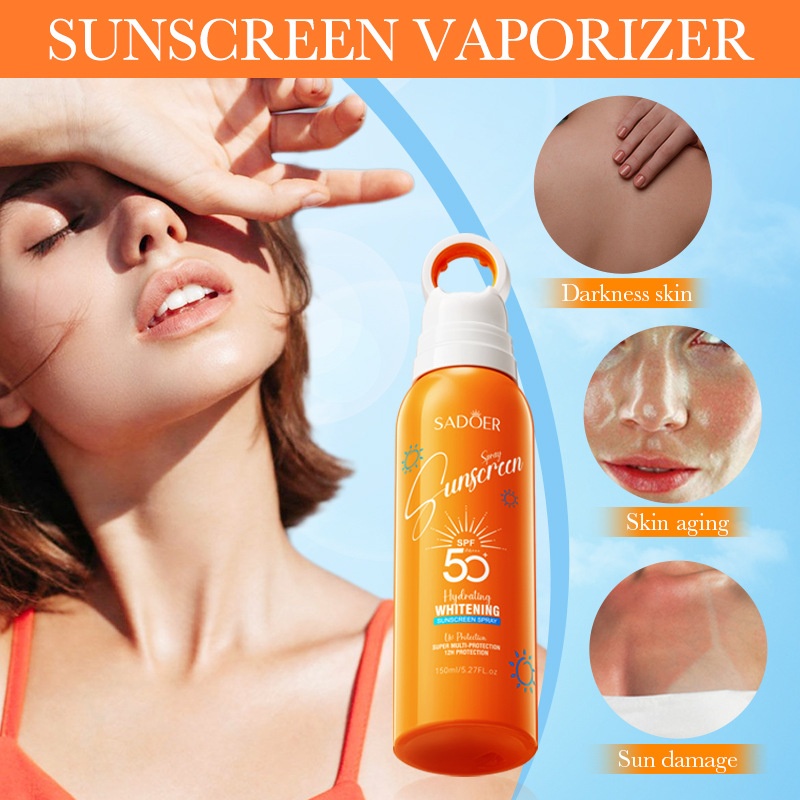 HYDRATING WHITENING SUNSCREEN SPRAY SPF50+ 150ml