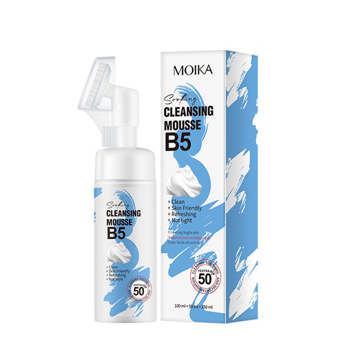 潔膚Mousse B5舒緩潔面慕絲 150ml