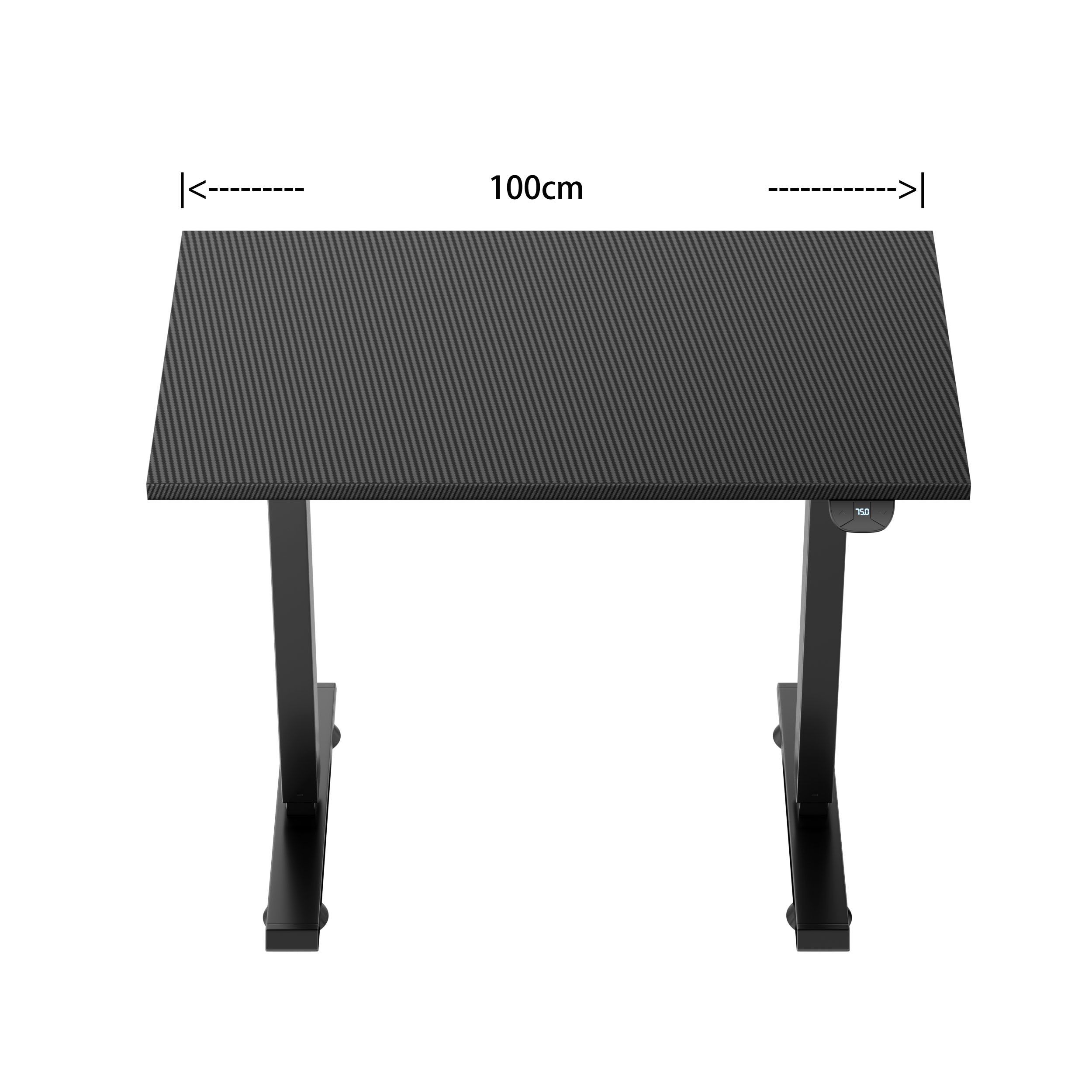 MOTO-A 電動升降檯 100cm*60cm*(75~120)cm Electrical Gaming Desk MOTO-A1060 坐企交替工作